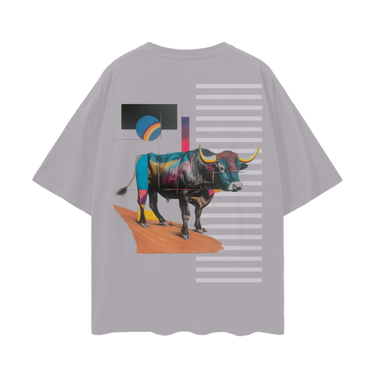 Cosmic Longhorn Classic Boxy Tee