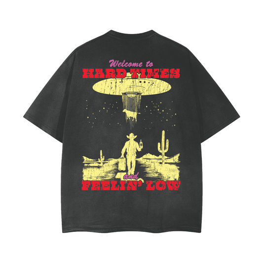Hard Times Vintage Frayed Boxy Tee