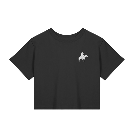Midnight Outlaw Relaxed Crop Top