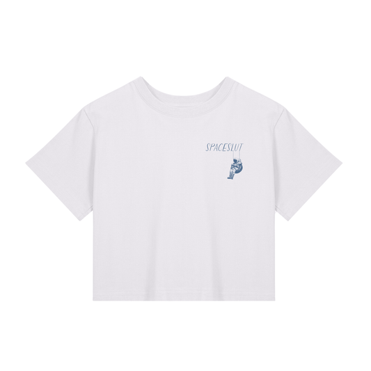 Spaceslut Relaxed Crop Top