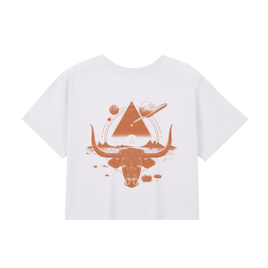 Universe of Texas Relaxed Crop Top