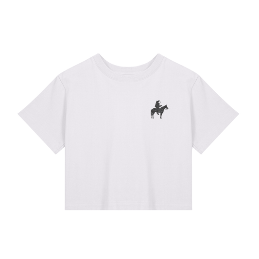 Midnight Outlaw Relaxed Crop Top